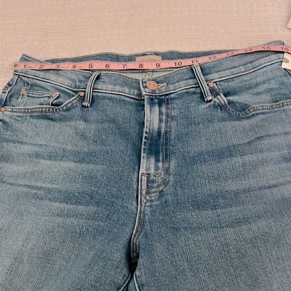 NWT, Mother,  Outsider Sneak Jeans Nice - Picture 5 of 13
